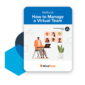 Manage a virtual team skillbook